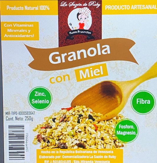 Granola con Miel